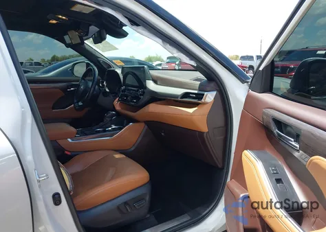 2022 Toyota Highlander Platinum из США, поврежденный, VIN 5TDFZRAH5NS111835